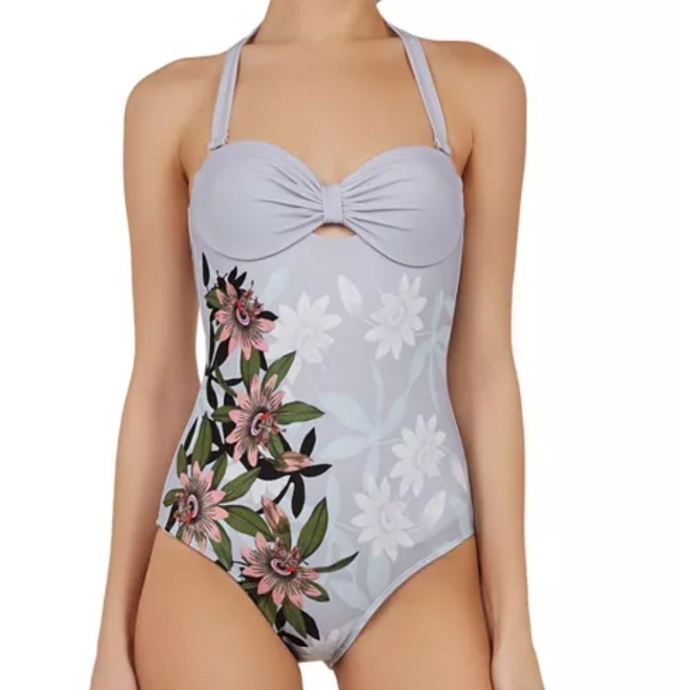 🍒NWT🍒 TED BAKER STRAPLESS ONE PIECE SWIMSUIT